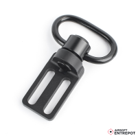 Metal Adaptateur Double Point Triglide pour Sangle (BK)
