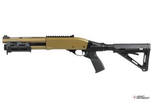 Golden Eagle Fusil à Pompe Gaz (8884T / Tan)