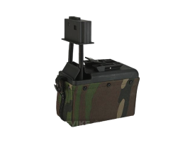 A&K Ammobox M249 (Woodland)
