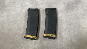 Occasion - Specna Arms Lot de 2 chargeurs mid-cap S-Mag (Noir)