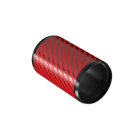 E-Shooter Etui Carbone pour Traceurs FLARE (Rouge)