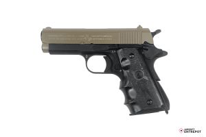 Cybergun Colt 1911 Defender GBB (Tan & Noir)