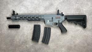 Occasion - Lancer Tactical m4 Interceptor AEG (Gris)
