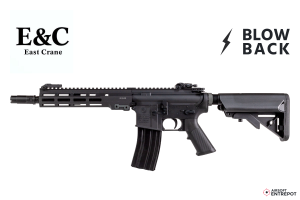E&C Colt MK16 URG-I 9,5" Blowback AEG (Noir)