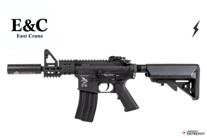 E&C M4 MOTS Keymod Stubby Killer 4" AEG (Noir)