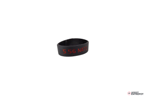 OPS Bande de Marquage Elastique 5.56 NATO (Noir / Rouge)