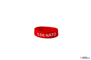 OPS Bande de Marquage Elastique 5.56 NATO (Rouge / Blanc)