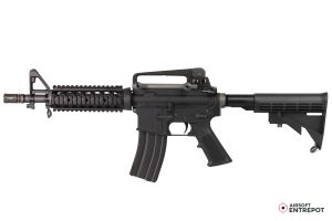 WE M4 RIS CQB V3 GBBR (Noir)