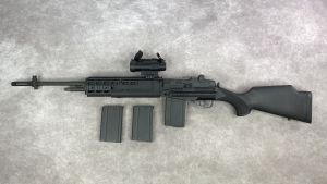 Occasion - Ares M14 EBR Solid Stock AEG + accessoires