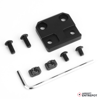 WADSN Montage Latéral Keymod / M-Lok pour Lampe M300 / M600 (BK)