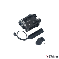 WADSN DBAL-A2 Aluminium Lampe / Laser Vert / IR (BK)