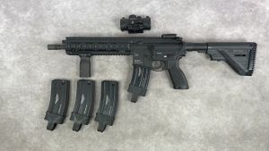 Occasion - Umarex / VFC H&K HK416 A5 AEG (Noir) + accessoires