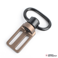 Metal Adaptateur Double Point Triglide pour Sangle (DE)