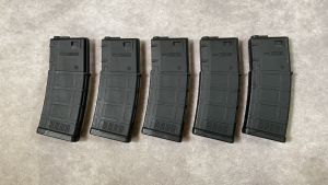 Occasion - Ares Chargeur M4 AMAG Mid-Cap 130 Bbs x5 (Noir)