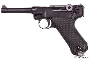 WE P08 Luger 4' GBB (Noir)