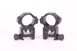 Theta Optics Anneaux 25mm Montage Haut (x2)