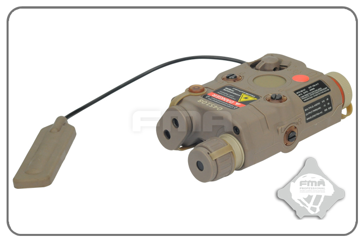 Réplique FMA AN-PEQ-15 - Lampe LED, Laser Rouge/Vert Et IR - Accessoire Airsoft Ou Collection - Neuf D'Origine
